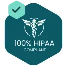 100% HIPAA Compliant