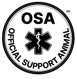 OSA — Official Support Animal seal